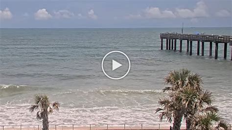 Live Surf Station Pier Webcam, St. Augustine Beach, FL, USA